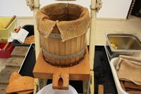 Hand-Obstpresse vom Kreisverband Ostallgäu